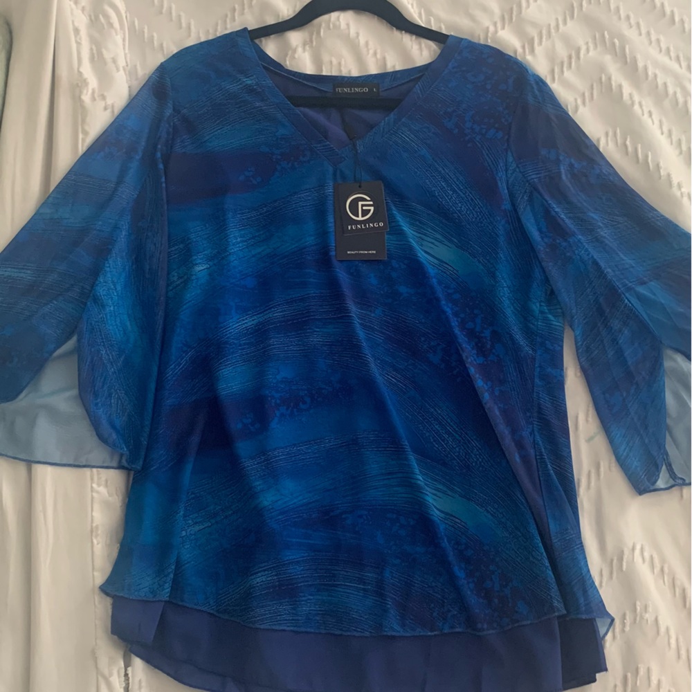 Half sleeve blouse